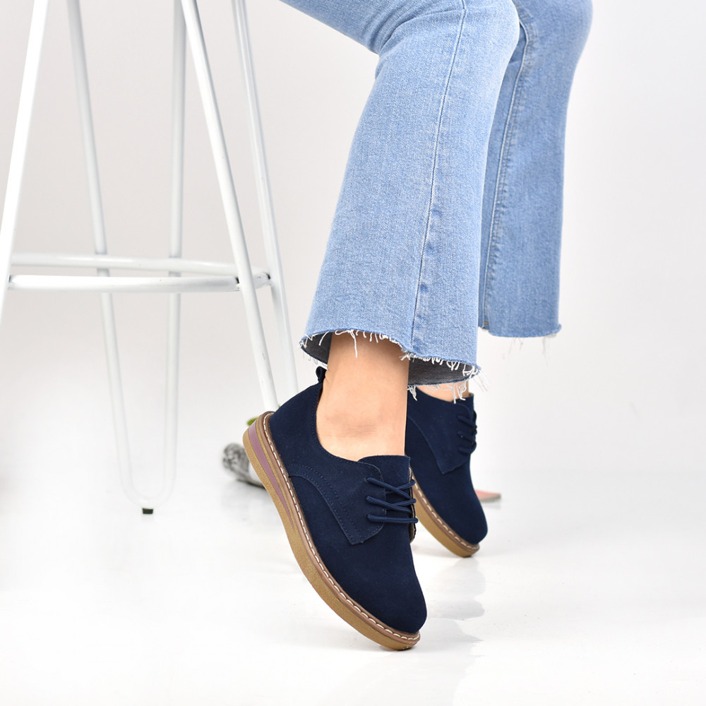 PANTOFI BLEUMARIN PIELE NATURALA INTOARSA 6S77552-1