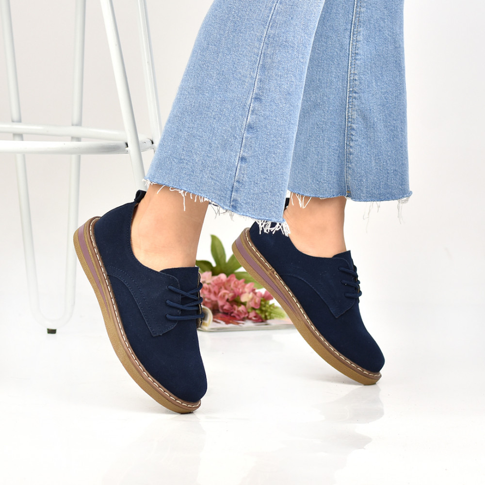 PANTOFI BLEUMARIN PIELE NATURALA INTOARSA 6S77552-1