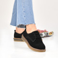PANTOFI NEGRI PIELE NATURALA INTOARSA 6S77552-1