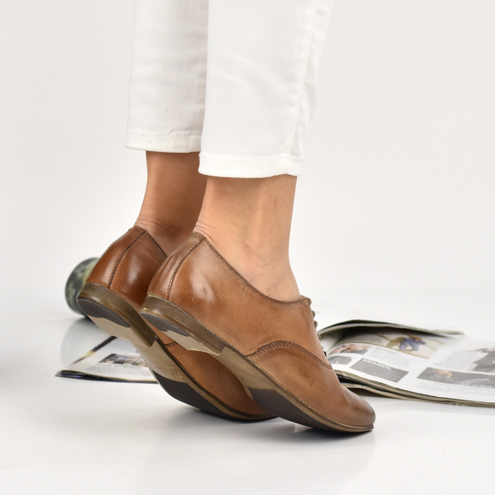 PANTOFI MARO PIELE NATURALA ADLEY
