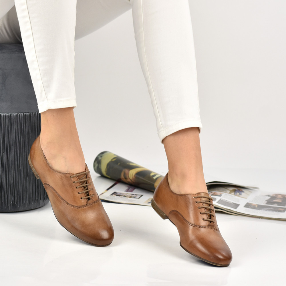 PANTOFI MARO PIELE NATURALA ADLEY