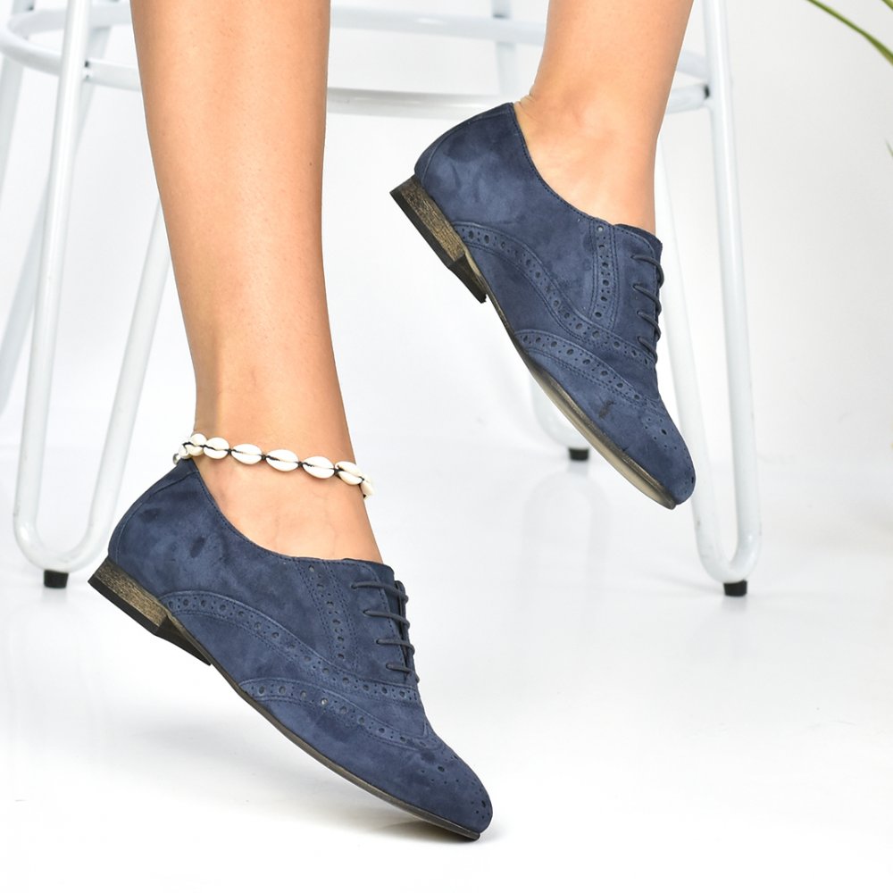 PANTOFI BLEUMARIN PIELE NATURALA INTOARSA 1S77140204