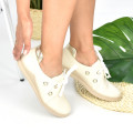 PANTOFI BEJ PIELE NATURALA CADENZZA