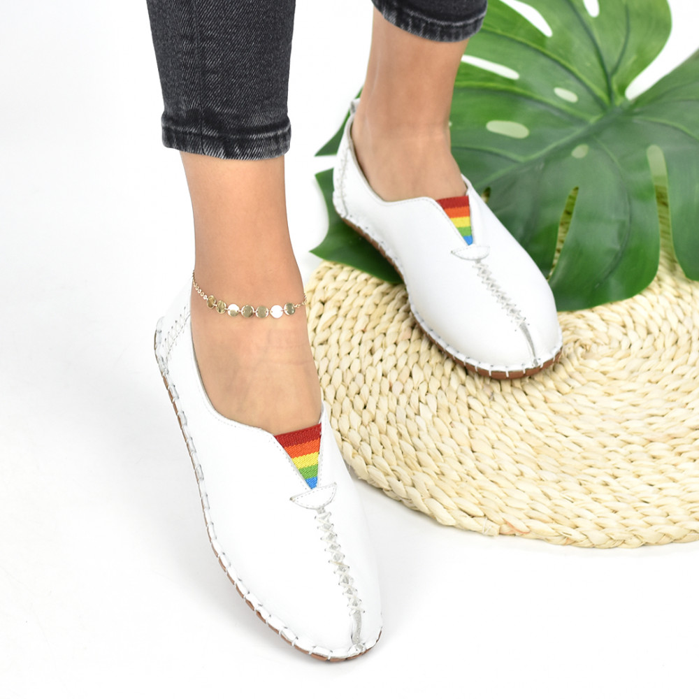 ESPADRILE ALBE PIELE NATURALA 7S7701