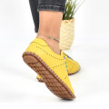 PANTOFI SPORT GALBENI PIELE NATURALA SVEVA