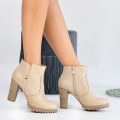 BOTINE NUDE PIELE NATURALA 2S77321