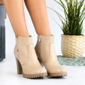 BOTINE NUDE PIELE NATURALA 2S77321