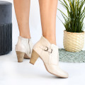 BOTINE CREM PIELE NATURALA 2S77442