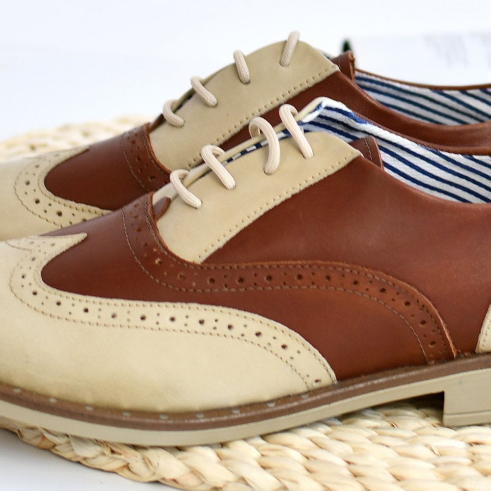 PANTOFI MARO BEIGE PIELE NATURALA ROXY