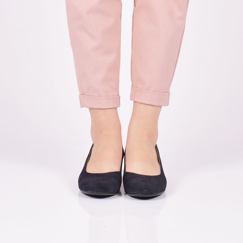 PANTOFI INDIGO PIELE NATURALA INTOARSA SEREN
