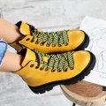 GHETE GALBENE PIELE NATURALA 202857NP