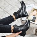 GHETE BLACK PIELE NATURALA SORINA