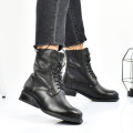 GHETE BLACK PIELE NATURALA SORINA