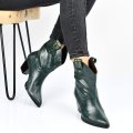 BOTINE VERZI PIELE NATURALA