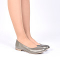 BALERINI BRONZ PIELE NATURALA IZABEL