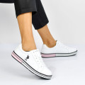U.S. POLO ASSN, PANTOFI SPORT WHITE PRANO