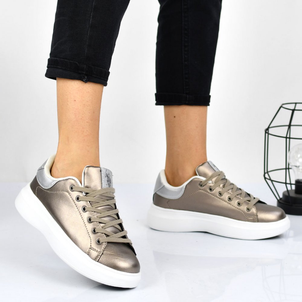 U.S. POLO ASSN, PANTOFI SPORT GREY MIRIAM2