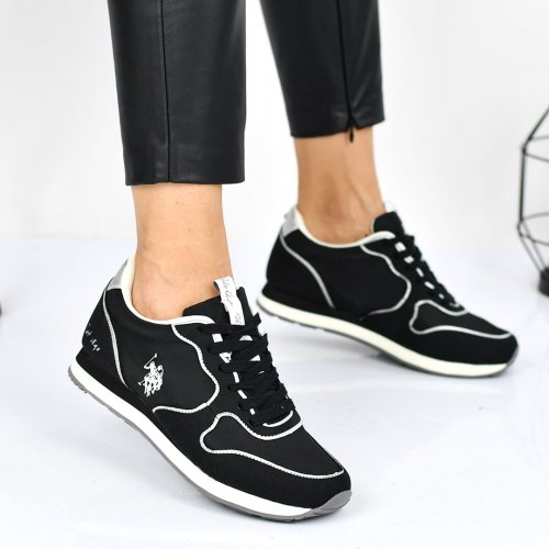 U.s. polo assn, pantofi sport black hayley