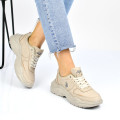 U.S. POLO ASSN, PANTOFI SPORT BEIGE LOVELY