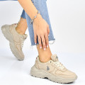 U.S. POLO ASSN, PANTOFI SPORT BEIGE LOVELY