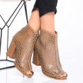 BOTINE MARO PIELE NATURALA LACUITA 8035721