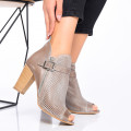 BOTINE GRI PIELE NATURALA 8S7700