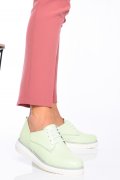 PANTOFI VERZI PIELE NATURALA 2S7711600AYB