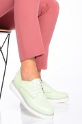 PANTOFI VERZI PIELE NATURALA 2S7711600AYB