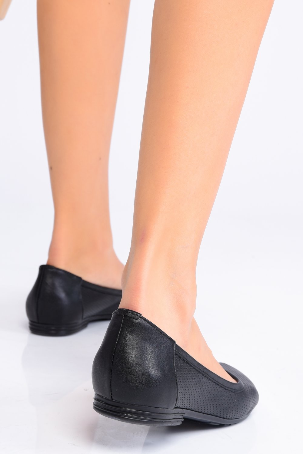 BALERINI NEGRI PIELE NATURALA 1S77043
