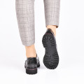 PANTOFI NEGRI TALPA ROSIE PIELE NATURALA LOLY