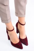 PANTOFI VISINIU LEOPARD  PIELE NATURALA INTOARSA 1S77956