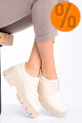 PANTOFI CREM PIELE NATURALA 2S77080