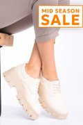 PANTOFI CREM PIELE NATURALA 2S77080