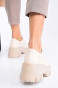 PANTOFI CREM PIELE NATURALA 2S77080