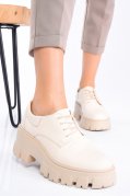 PANTOFI CREM PIELE NATURALA 2S77080