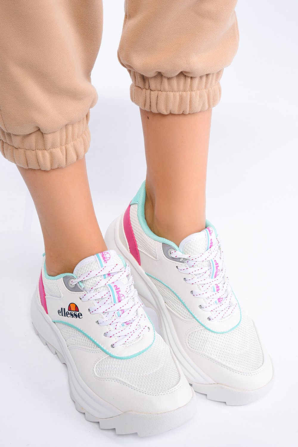 ELLESSE, PANTOFI SPORT WHITE EL01W50420
