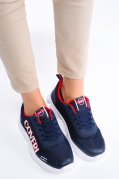 ENRICO COVERI, PANTOFI SPORT NAVY TURBO