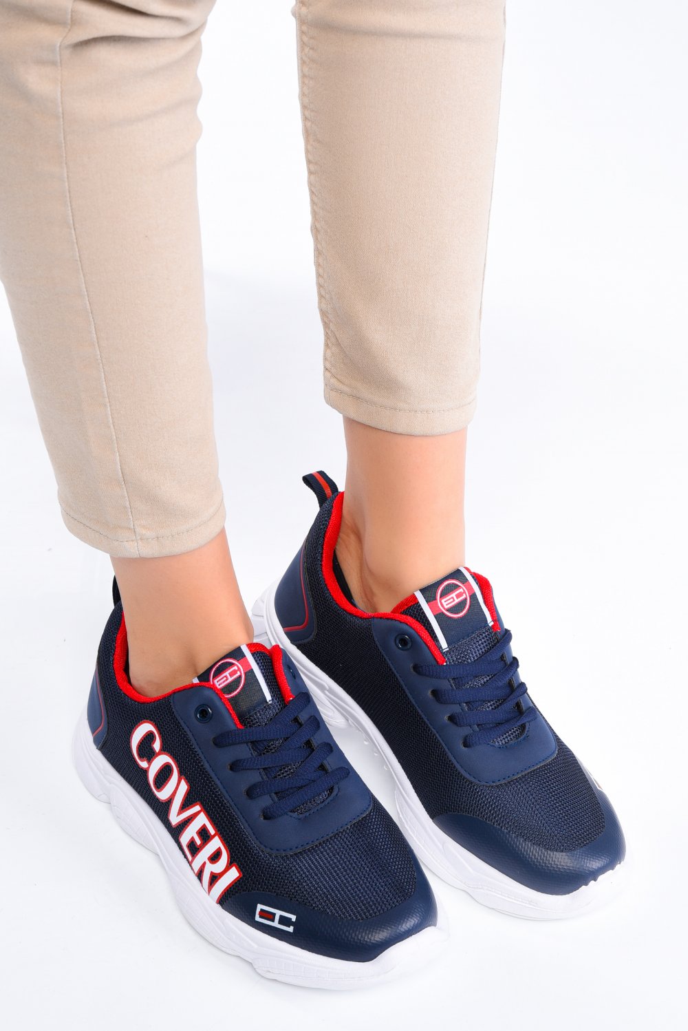 ENRICO COVERI, PANTOFI SPORT BLUE POLICE