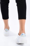 ENRICO COVERI, PANTOFI SPORT WHITE LOUIS MIRROR