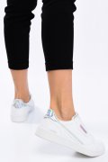 ENRICO COVERI, PANTOFI SPORT WHITE LOUIS MIRROR