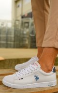 U.S. POLO ASSN, PANTOFI SPORT WHITE FRANCO