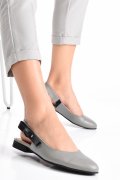 SANDALE GRI PIELE NATURALA 6S7700