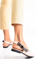 SANDALE ROZ NEGRU PIELE NATURALA 6S7700