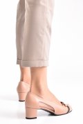 SANDALE NUDE NEGRU PIELE NATURALA 1S77405