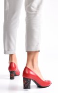 PANTOFI ROSU COLOR PIELE NATURALA 3S77292