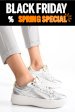 Pantofi sport argintii piele naturala il91551a
