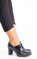 BOTINE NEGRE PIELE NATURALA LACUITA 1S77609