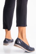 ESPADRILE FEMEI PIELE NATURALA BLEUMARIN 2S777201F-05