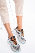 BIG STAR, PANTOFI SPORT GREY GREEN HS77H274324
