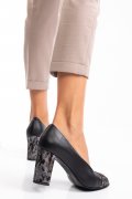 PANTOFI NEGRI SNK PIELE NATURALA 1S77725X